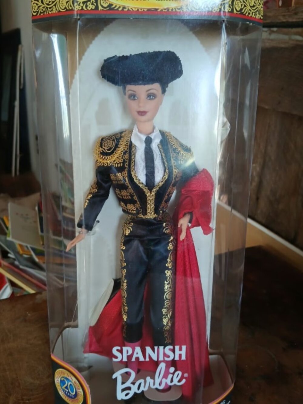 spanish barbie new in box